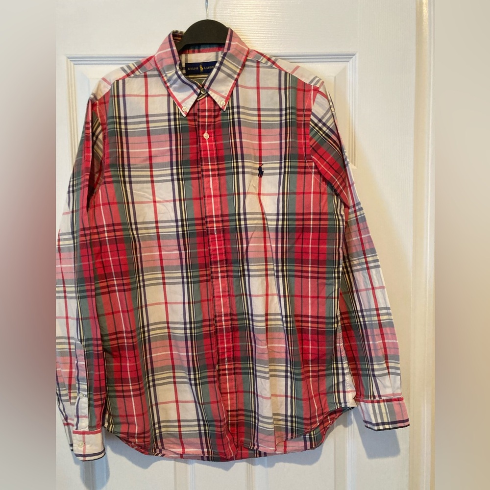 Ralph Lauren Men's Multicolor Plaid Shirt
